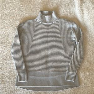 Athleta merino wool funnel neck sweater